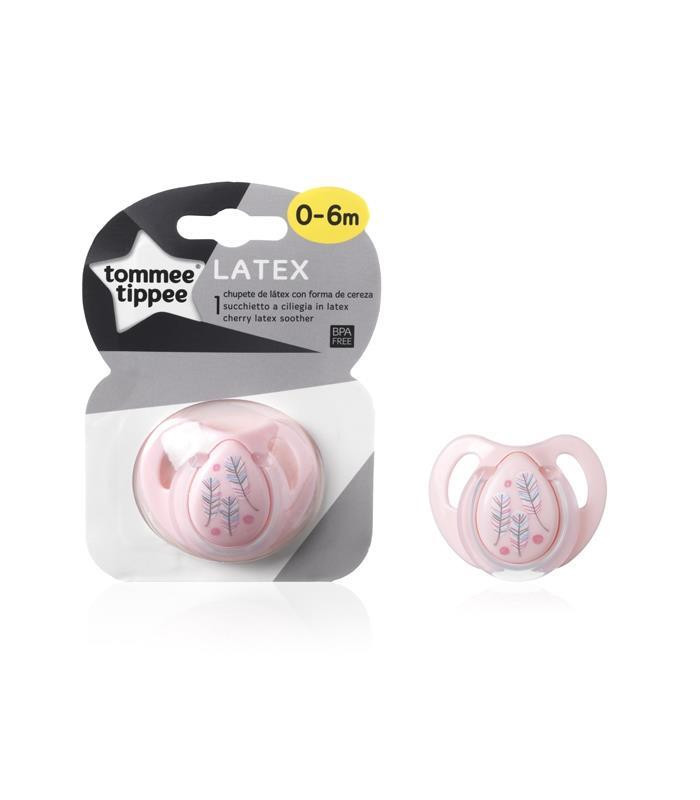 Tommee Tippee Pacifiers Latex Cherry 0-6 GIRL