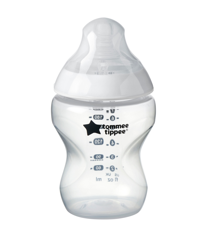 Bottles Tommee Tippee Closer to Nature 260 ml clear
