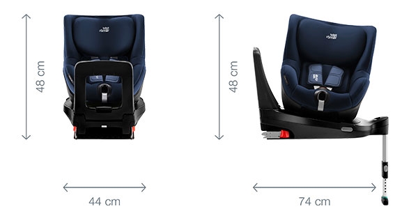 DUALFIX (M) i-SIZE - Dimensiones