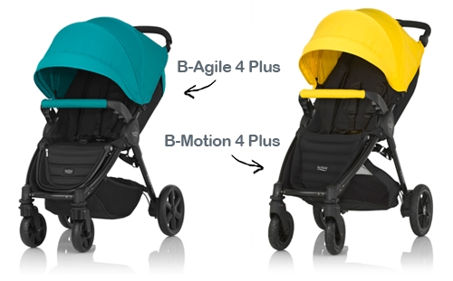 Britax B-Agile y B-Motion Plus