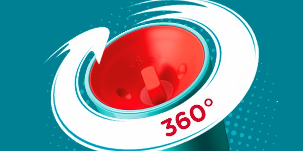 Vaso 360 verde