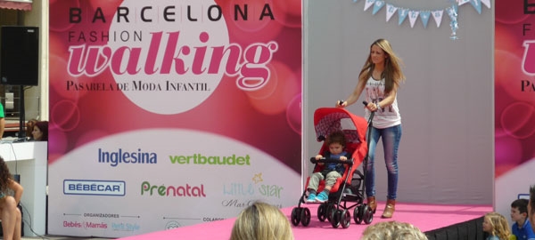 Inglesina Trip en la pasarela Barcelona Fashion Walking