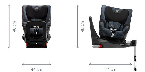 Dualfix i-Size - Dimensiones