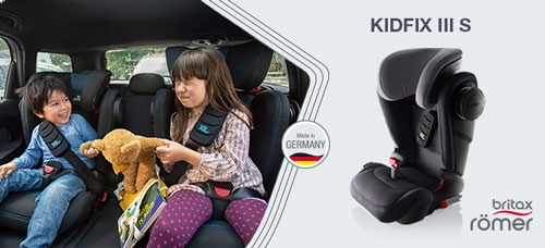 Britax Römer Silla de coche grupo 2 3 Kidfix 2 S Storm Grey 