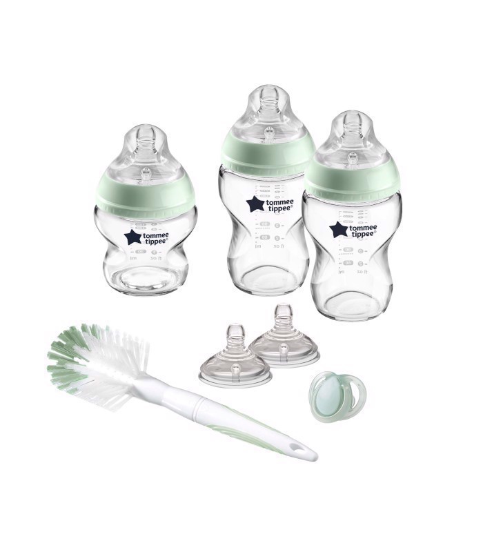 Tommee Tippee Closer to Nature Glass Baby Bottle Starter Set