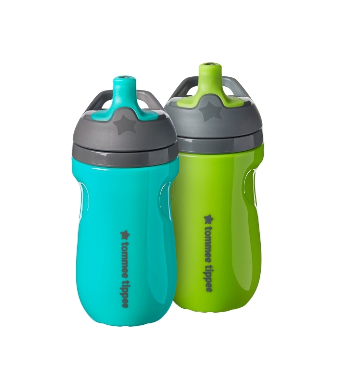 Tommee Tippee Cups Insulated Sportee x2 Green and Teal