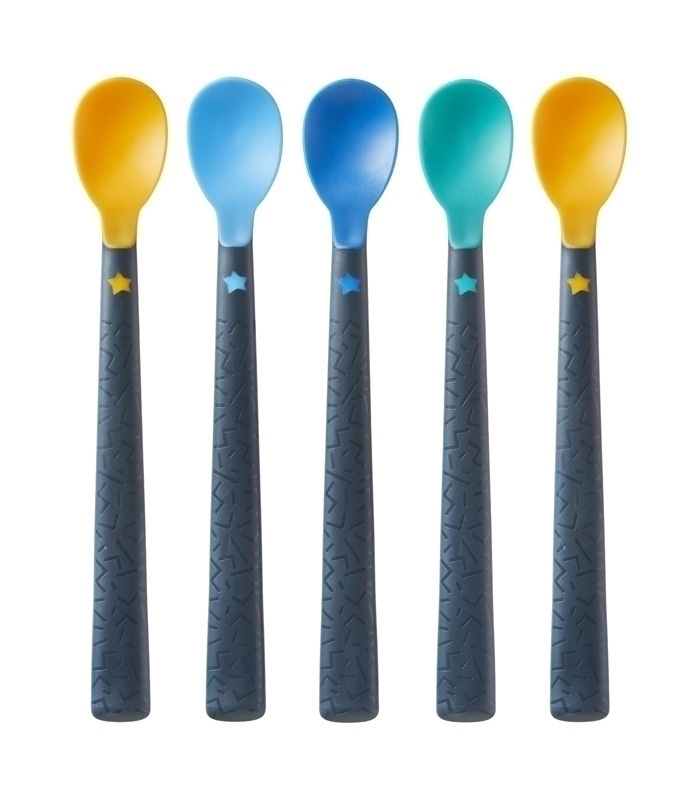 Tommee Tippee Cutlery Softee Weaning Spoon x5