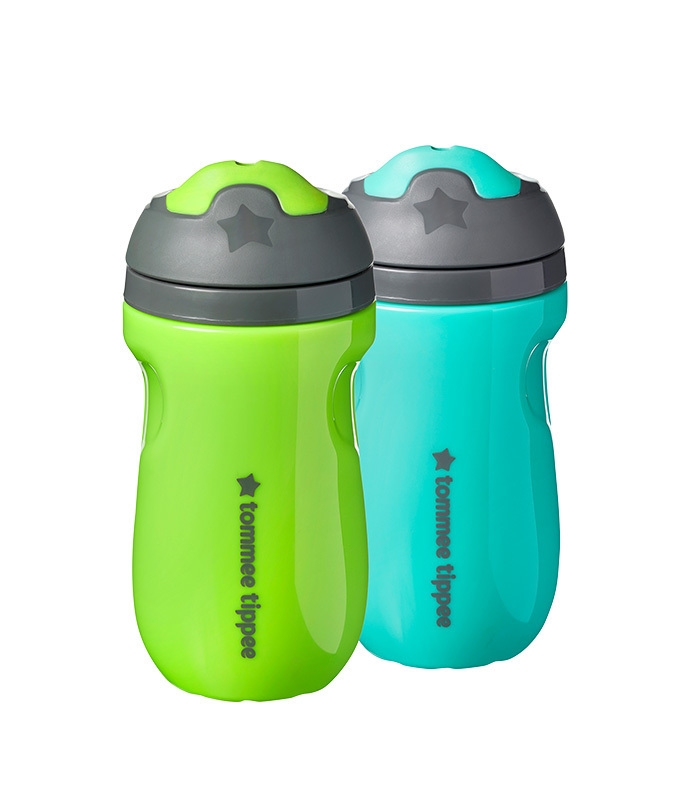 Tommee Tippee Cups Insulated Sippee x2 Green and Teal