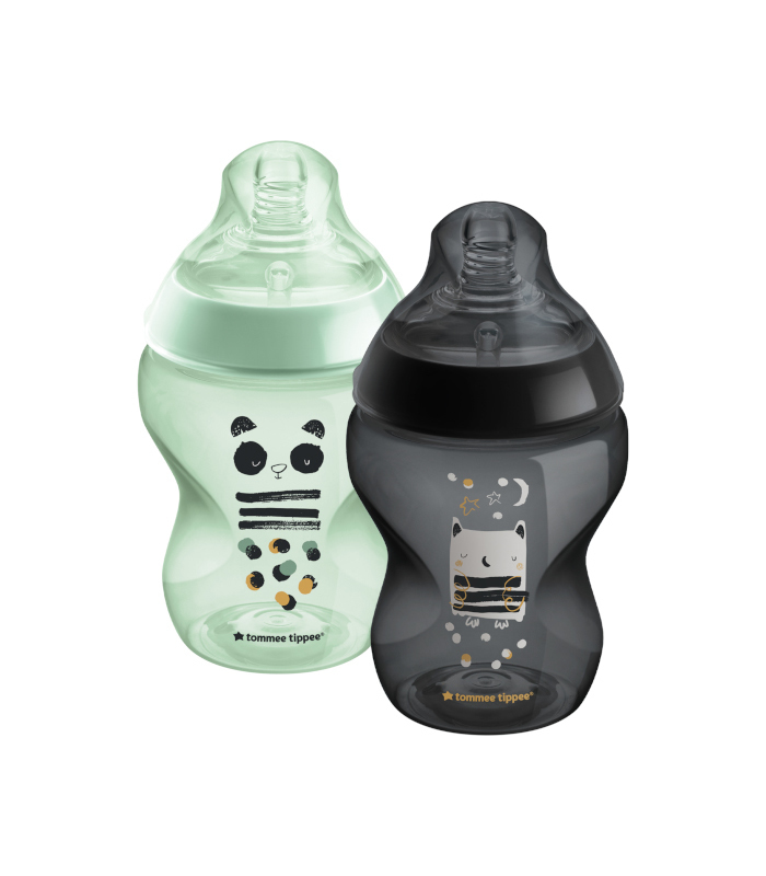 Tommee Tippee Bottles Closer to Nature 260 ml Ollie and Pip (2 pcs)