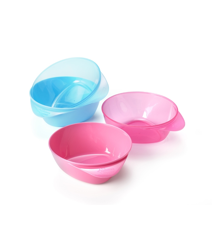 Tommee Tippee Bowls, Plates and Pots Bowl Stackable Girl 