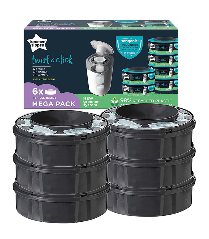 Tommee Tippee Sangenic TWIST & CLICK Refill TWIST & CLICK x6 Twist W