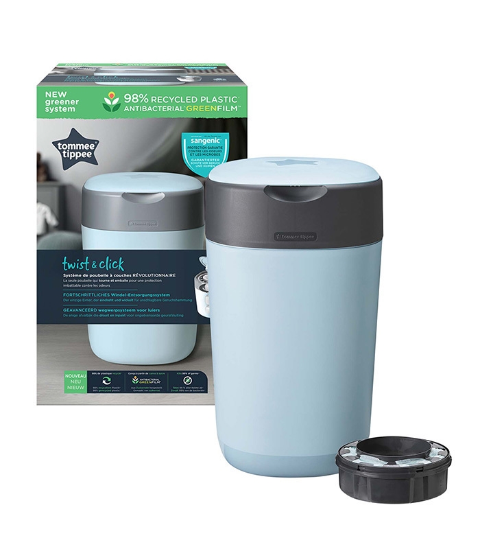 Diaper Container Tommee Tippee Sangenic Twist & Click Blue
