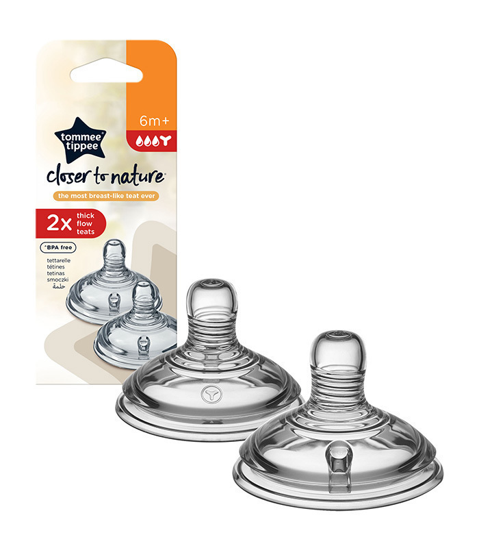Tetinas Tommee Tippee Closer to Nature Cereales (2 uds)