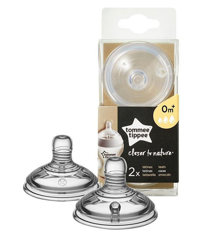 Tommee Tippee Closer to Nature Teats Variflow (2 pieces)