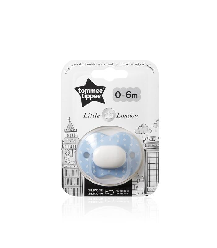  Pacifiers London 1x 0-6 BOY