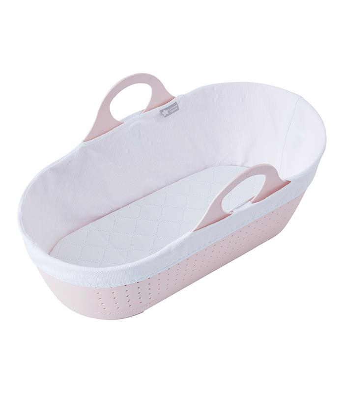 Capazo Moisés para bebé de Tommee Tippee Sleepee color Rosa